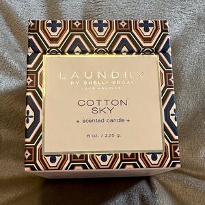 Laundry by Shelli Segal Cotton Sky Scented Candle NWT